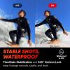 imageInsta360 Ace Pro Battery Kit  Waterproof Action Camera CoEngineered with Leica Flagship 113quot Sensor and AI Noise Reduction for Unbeatable Image Quality 4K120fps 24quot Flip Screen ampamp AI FeaturesBike Kit