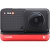 imageInsta360 ONE R 360 Edition  57K 360 Degree Camera with Stabilization IPX8 Waterproof Invisible Selfie Stick Effect Touch Screen AI EditingBlack