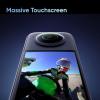 imageInsta360 X3  Waterproof 360 Action Camera with 12quot 48MP Sensors 57K 360 Active HDR Video 72MP 360 Photo 4K SingleLens 60fps Me Mode Stabilization 229quot Touchscreen AI Editing Snow Kit