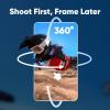 imageInsta360 X3 Snow Kit New Version  360 Action Camera with 57K 360 Active HDR Video 4K SingleLens Camera Waterproof FlowState Stabilization 229quot Touchscreen AI Editing WintersportsMotorcycle Kit