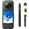 imageInsta360 X3 Bullet Time Kit  360 Action Camera with 57K 360 Active HDR Video 4K SingleLens Camera Waterproof FlowState Stabilization 229quot Touchscreen AI Editing for Motorcycle Wintersports