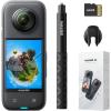 imageInsta360 X3 Care Card Kit  Waterproof 360 Action Camera with 12quot 48MP Sensors 57K 360 Active HDR Video 72MP 360 Photo 4K SingleLens 60fps Me Mode 229quot TouchscreenGetSet Kit