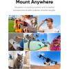 imageInsta360 GO3 128GBWater Sports Vlogging Camera for Creators Vloggers Mini Action Camera with Flip Touchscreen Light and Portable HandsFree POV Mount Anywhere Stabilization Remote Preview