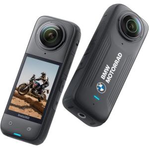 imageInsta360 X4 BMW Motorrad Edition  8K Waterproof 360 Action Camera 4K WideAngle Video Invisible Selfie Stick Effect Removable Lens Guards 135 Min Battery Life AI Editing Stabilization