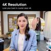 imageInsta360 Link  PTZ 4K Webcam with 12quot Sensor AI Tracking Gesture Control HDR NoiseCanceling Microphones Specialized Modes Webcam for Laptop Live Streaming Zoom CertifiedStandalone