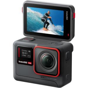 imageInsta360 Ace Standard Bundle 4K120fps Waterproof Action Camera 12quot Sensor with AI Noise Reduction Active HDR Video 48MP Photos 24quot Flip Screen Easy Magnetic Mounting ampamp Advanced AI Features