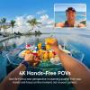 imageInsta360 GO 3S  128 GB Action Bundle Black 4K Tiny Portable Vlogging Camera HandsFree POVs Mount Anywhere Stabilization 140 Min Battery Life 10m Waterproof Pet POVBlack
