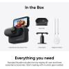 imageInsta360 GO 3S  128 GB Action Bundle Black 4K Tiny Portable Vlogging Camera HandsFree POVs Mount Anywhere Stabilization 140 Min Battery Life 10m Waterproof Pet POVBlack