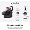 imageInsta360 GO 3S  128 GB Action Bundle Black 4K Tiny Portable Vlogging Camera HandsFree POVs Mount Anywhere Stabilization 140 Min Battery Life 10m Waterproof Pet POVBlack