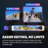 imageInsta360 X4 Invisible Dive Bundle  8K Waterproof 360 Action Camera 4K WideAngle Video Invisible Selfie Stick Removable Lens Guards 135 Min Battery Life AI Editing StabilizationRoad Cycling Bundle Independent