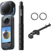imageInsta360 X4 Invisible Dive Bundle  8K Waterproof 360 Action Camera 4K WideAngle Video Invisible Selfie Stick Removable Lens Guards 135 Min Battery Life AI Editing StabilizationRoad Cycling Bundle Integrated