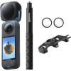 imageInsta360 X4 Invisible Dive Bundle  8K Waterproof 360 Action Camera 4K WideAngle Video Invisible Selfie Stick Removable Lens Guards 135 Min Battery Life AI Editing StabilizationRoad Cycling Bundle Independent