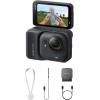 imageInsta360 GO Ultra Creator Bundle Arctic White  Tiny HandsFree 4K Cam Lightweight ampamp Portable Low Light Excellence Mount Anywhere FlowState Stabilization 200 Min Battery Life Waterproof to 33ftMidnight Black