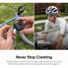 imageInsta360 GO Ultra Creator Bundle Arctic White  Tiny HandsFree 4K Cam Lightweight ampamp Portable Low Light Excellence Mount Anywhere FlowState Stabilization 200 Min Battery Life Waterproof to 33ftArctic White