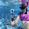 imageInsta360 Floating Hand Grip Buoyant Mount with NonSlip Handle Compatible Ace Ace Pro Ace Pro 2 GO 3 GO 3S GO Ultra X2 X3 X4 X5 Action Cameras Black ampamp OrangeFloating Hand GripB