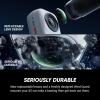 imageInsta360 X5 Motorcycle Bundle  Waterproof 8K 360 Action Camera Rugged ampamp Replaceable Lens 3Hour Battery Clear Audio Stabilization Invisible Selfie Stick Effect Leading Low LightSatin White