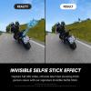 imageInsta360 X5 Motorcycle Bundle  Waterproof 8K 360 Action Camera Rugged ampamp Replaceable Lens 3Hour Battery Clear Audio Stabilization Invisible Selfie Stick Effect Leading Low LightMidnight Black