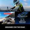 imageInsta360 X5 Motorcycle Bundle  Waterproof 8K 360 Action Camera Rugged ampamp Replaceable Lens 3Hour Battery Clear Audio Stabilization Invisible Selfie Stick Effect Leading Low LightMidnight Black