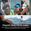 imageInsta360 GO 3S Cycling POV Bundle  128 GB White 4K Tiny Portable Vlogging Camera HandsFree POVs Mount Anywhere Stabilization 140 Min Battery Life 10m Waterproof Pet POV White