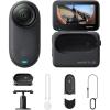 imageInsta360 GO 3S Cycling POV Bundle  128 GB Black 4K Tiny Portable Vlogging Camera HandsFree POVs Mount Anywhere Stabilization 140 Min Battery Life 10m Waterproof Pet POV Black
