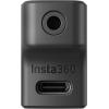 imageInsta360 Microphone Adapter for Ace and Ace ProPro 2 Action Cameras Black