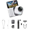 image:imageInsta360 GO Ultra Lifestyle Bundle  Small 4K Vlogging Camera HandsFree POV Cam 1128 Sensor 53g Lightweight 156 FOV 200 Min Battery Life Magnetic Wearable Action Camera for Sports VlogArctic White