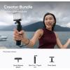 image:imageInsta360 GO Ultra Lifestyle Bundle  Small 4K Vlogging Camera HandsFree POV Cam 1128 Sensor 53g Lightweight 156 FOV 200 Min Battery Life Magnetic Wearable Action Camera for Sports VlogArctic White