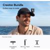 image:imageInsta360 GO Ultra Lifestyle Bundle  Small 4K Vlogging Camera HandsFree POV Cam 1128 Sensor 53g Lightweight 156 FOV 200 Min Battery Life Magnetic Wearable Action Camera for Sports VlogMidnight Black