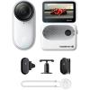 image:imageInsta360 GO 3S Motorcycle POV Bundle  128 GB White 4K Tiny Portable Vlogging Camera HandsFree POVs Mount Anywhere Stabilization 140 Min Battery Life