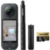image:imageInsta360 X5  Waterproof 8K 360 Camera Leading Low Light Invisible Selfie Stick Effect Rugged and Replaceable Lens 3Hour Battery Builtin Wind Guard Stabilization Triple AI Chip DesignVirtual Tour Bundle