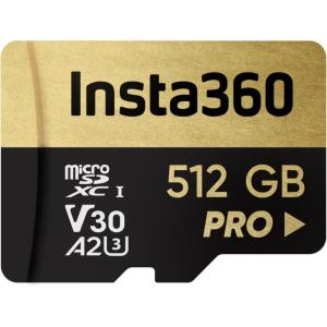 image:imageInsta360 128GB microSDXC Memory Card V30 A1 UHSI 90 MBs ReadWrite Speed512GB