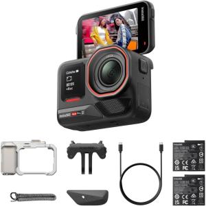 image:imageInsta360 Ace Pro 2 Arctic White Limited Edition  Xplorer Bundle Moonlight Silver 8K Camera CoEngineered with Leica 113 Sensor Dual AI Chip Leading Low Light Flip Screen amp AI EditingMidnight BlackMoonlight Silver