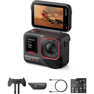 image:imageInsta360 Ace Pro 2 Videography Bundle Limited Edition  8K Waterproof Action Camera CoEngineered with Leica 113 Sensor Xplorer Grip Pro Kit for Street Photography Cinematic LensSingle Battery bundle