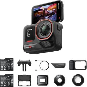 image:imageInsta360 Ace Pro 2 Videography Bundle Limited Edition  8K Waterproof Action Camera CoEngineered with Leica 113 Sensor Xplorer Grip Pro Kit for Street Photography Cinematic LensUltimate Videography Bundle
