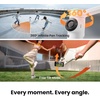 image:imageInsta360 Flow 2 Pro AI Tracker Bundle White  IndustryFirst AI Phone Gimbal with Apple DockKit Pioneering 360 Pan Tracking Free Tilt Builtin TripodSelfie Stick Portable VlogTravel StabilizerStone Grey  Creator Bundle