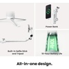 image:imageInsta360 Flow 2 Pro AI Tracker Bundle White  IndustryFirst AI Phone Gimbal with Apple DockKit Pioneering 360 Pan Tracking Free Tilt Builtin TripodSelfie Stick Portable VlogTravel StabilizerSummit White  Creator Bundle