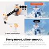 image:imageInsta360 Flow 2 Pro Magnetic Mount Bundle  Foldable AI Phone Gimbal Track in 200 iOS Apps MultiPerson amp 360 Pan Tracking Builtin TripodSelfie Stick iPhoneAndroid StabilizerSummit White  Mic Bundle