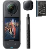 image:imageInsta360 X5 Photography Grip Bundle Waterproof 8K 360 Camera Leading Low Light Invisible Selfie Stick Effect Rugged and Replaceable Lens 3Hour Battery Builtin Wind Guard StabilizationMidnight Black