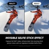 image:imageInsta360 X5 Photography Grip Bundle Waterproof 8K 360 Camera Leading Low Light Invisible Selfie Stick Effect Rugged and Replaceable Lens 3Hour Battery Builtin Wind Guard StabilizationMidnight Black