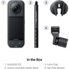 image:imageInsta360 X5 Photography Grip Bundle Waterproof 8K 360 Camera Leading Low Light Invisible Selfie Stick Effect Rugged and Replaceable Lens 3Hour Battery Builtin Wind Guard StabilizationMidnight Black