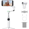 image:imageInsta360 Flow 2 Pro AI Tracker Bundle White  IndustryFirst AI Phone Gimbal with Apple DockKit Pioneering 360 Pan Tracking Free Tilt Builtin TripodSelfie Stick Portable VlogTravel StabilizerSummit White  AI Tracker Bundle