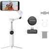 image:imageInsta360 Flow 2 Pro Magnetic Mount Bundle  Foldable AI Phone Gimbal Track in 200 iOS Apps MultiPerson amp 360 Pan Tracking Builtin TripodSelfie Stick iPhoneAndroid StabilizerSummit White  Mic Bundle