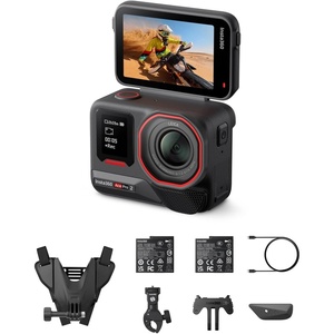 image:imageInsta360 Ace Pro 2 Motorcycle Bundle Dual Battery  8K Waterproof Action Camera CoEngineered with Leica 113 Sensor Dual AI Chip Leading Low Light Superior Audio Flip Screen amp AI EditingMotorcycle BundleNO SD Card
