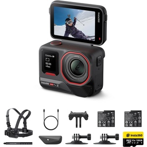 image:imageInsta360 Ace Pro 2 Motorcycle Bundle Dual Battery  8K Waterproof Action Camera CoEngineered with Leica 113 Sensor Dual AI Chip Leading Low Light Superior Audio Flip Screen amp AI EditingWinter Bundle128GB SD Card