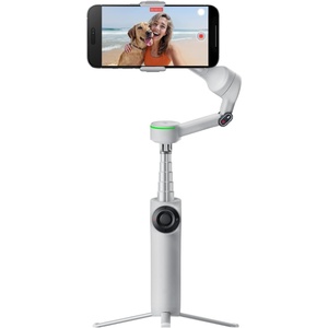 image:imageInsta360 Flow 2 Pro Magnetic Mount Bundle  Foldable AI Phone Gimbal Track in 200 iOS Apps MultiPerson amp 360 Pan Tracking Builtin TripodSelfie Stick iPhoneAndroid StabilizerStone Grey