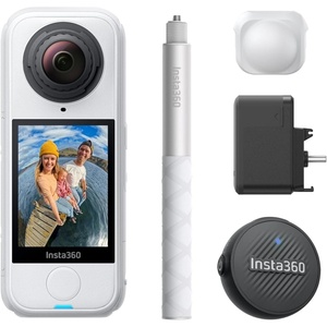 image:imageInsta360 X4 Air Virtual Tour Bundle  29MP 360 HDR Photo Invisible Selfie Stick  Tripod 2010mAh BatteryArctic White