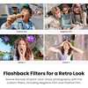 image:imageInsta360 GO 3S Retro Bundle Special Edition 128GB White  Small 4K Vlogging Camera HandsFree POV Cam Retro Filters 4K30fps Extra Bttery Lightweight Wearable Vlog Camera for Street amp Daily ShotsWhite