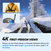 image:imageInsta360 X3 Starter Bundle  Waterproof 360 Action Camera with 12 Inch Sensor 57K 360 72MP 360 Photos Stabilisation 229 Touch Screen Vibration Feedback AI Editing Live StreamingSnow Kit