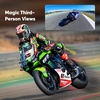 image:imageInsta360 X3 Starter Bundle  Waterproof 360 Action Camera with 12 Inch Sensor 57K 360 72MP 360 Photos Stabilisation 229 Touch Screen Vibration Feedback AI Editing Live StreamingMotorcycle Bundle