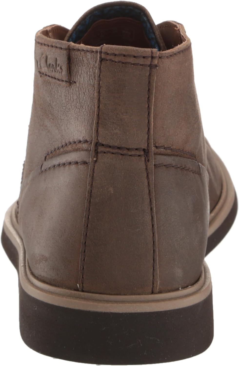 Clarks Malwood Top Chukka - Stivali Uomo In Pelle Con Gore-Tex Impermeabile